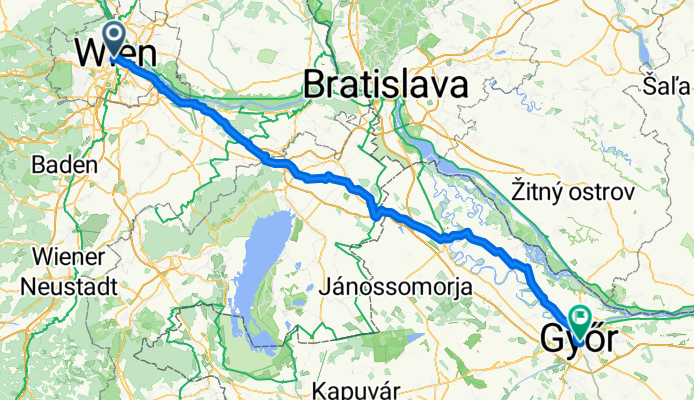7. nap (Bécs-Hegyeshalom-Győr)