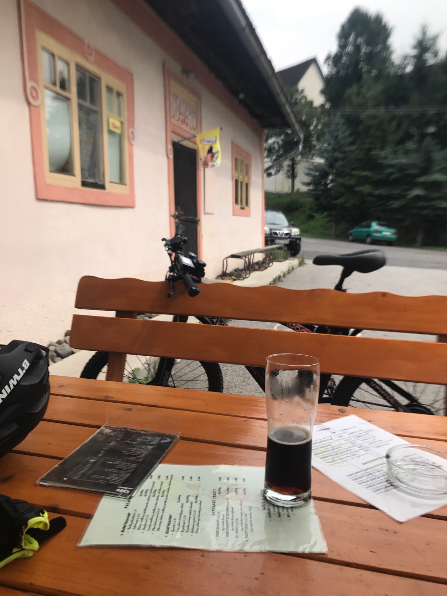 Highlight 1 along the Bikemap route "Recording from 22. 7. 2017, 17:15"