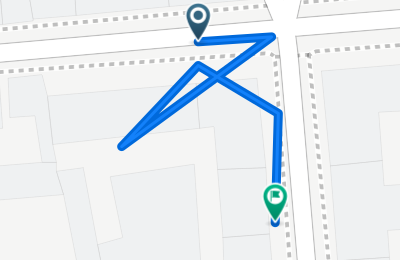 Route in der Bikemap App öffnen