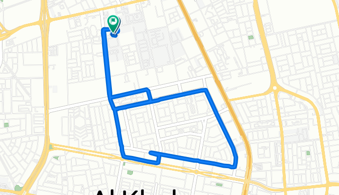 ride through Al Khubar