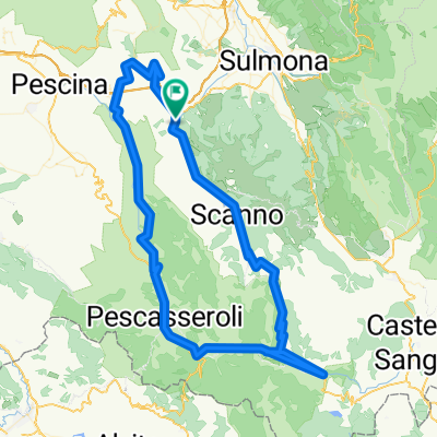 GOLE DEL SAGITTARIO -SCANNO- BARREA IN SENSO ORARIO