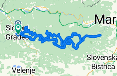 Route in der Bikemap App öffnen