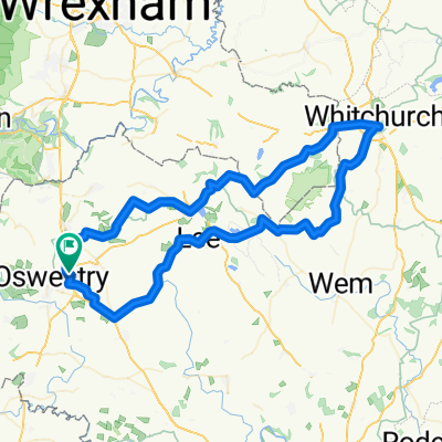 Training Route - Whitchurch