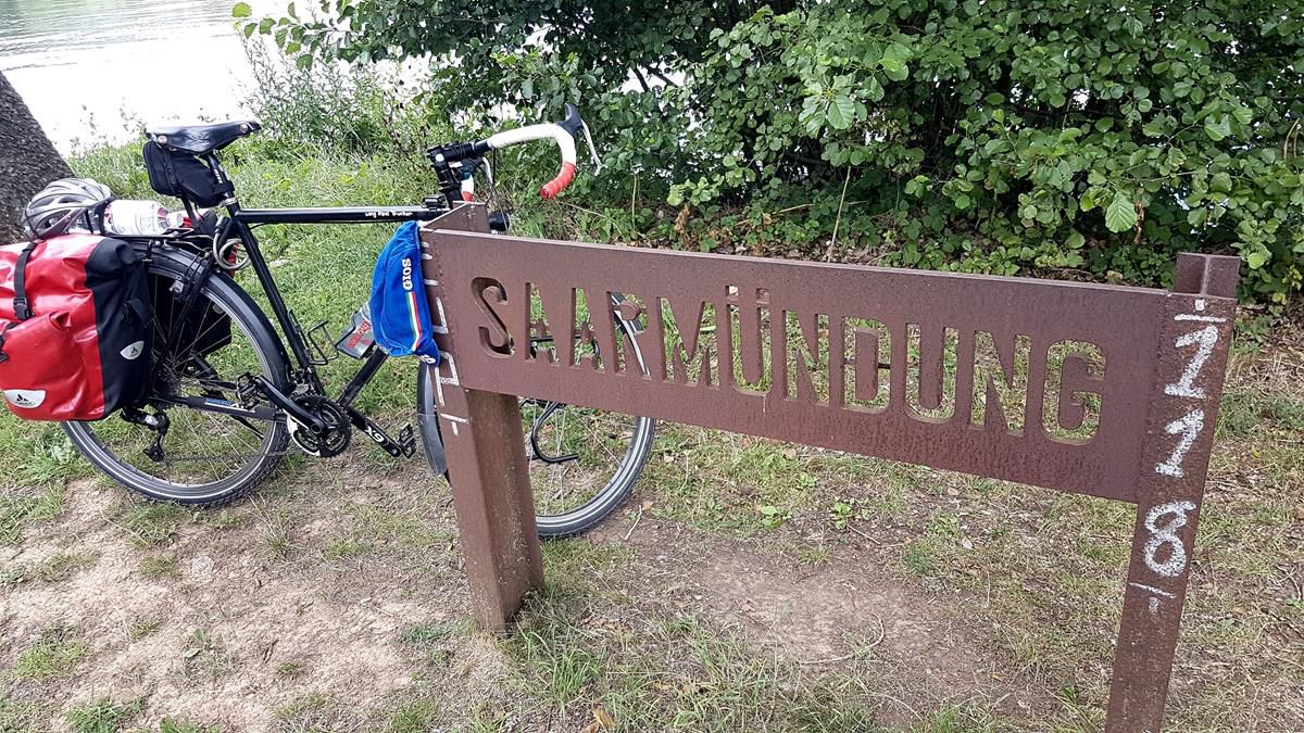 Mosel Radtour Trier nach Remich