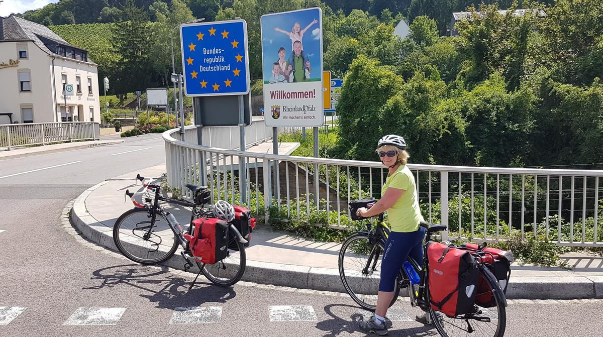 Mosel Radtour Trier nach Remich