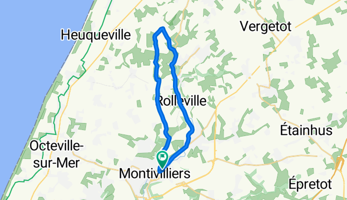 ride through Montivilliers