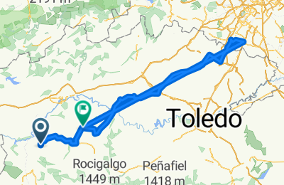Route in der Bikemap App öffnen