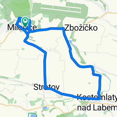 bike tour through Milovice