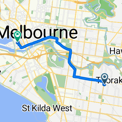 Southern Cross On Scooter