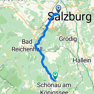 Etap 1 - Salzburg - Berchtesgaden