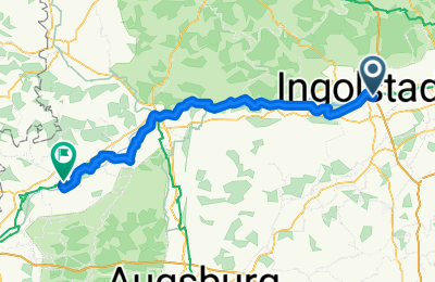 Route in der Bikemap App öffnen