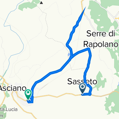 ride through Asciano