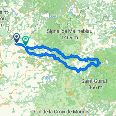 Aveyron, tour de 5 jours