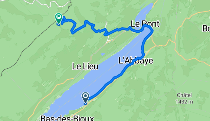 VTT Route 995 - Étape 1