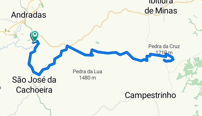 Pedra da Cruz - Andradas(MG)