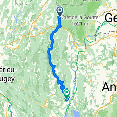 Champagnole - Grenoble: Jour2 - Echallon - Culoz