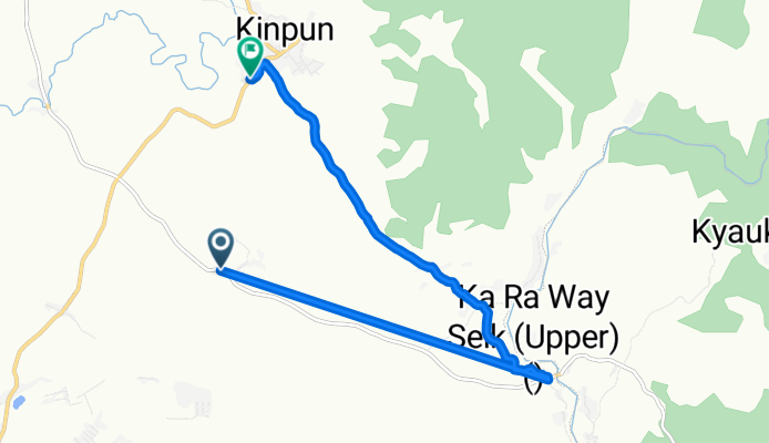Short bike tour through Kyaiktiyo ii