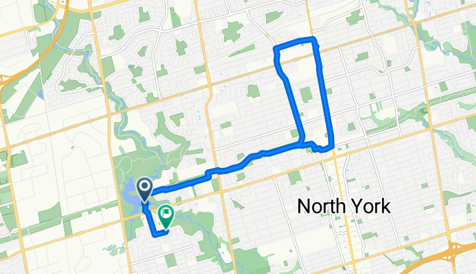 bike tour through Toronto
