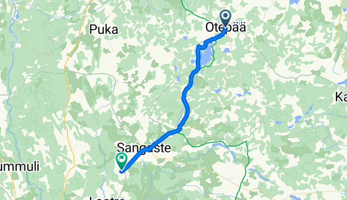 Day 4: Otepää to Sangaste Castle