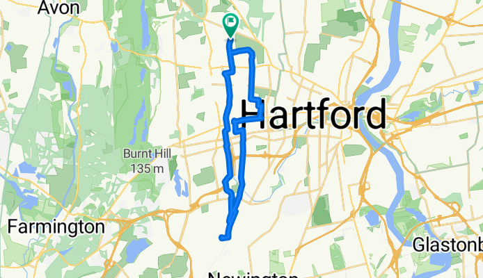 25 mile ride from Emanuel Synagogue