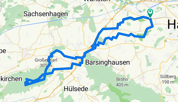 Cross Dinospuren Bückeberge 84km 610hm