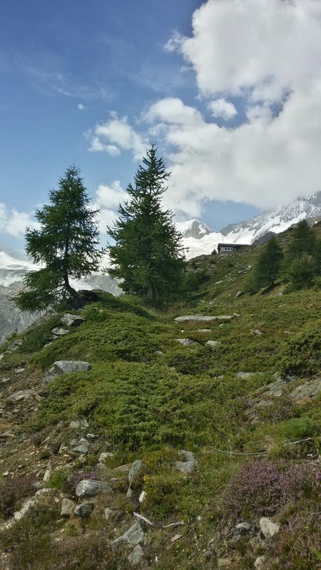 Kurze Radrunde durch Saas-Fee