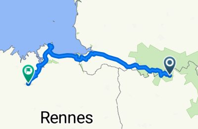 Route in der Bikemap App öffnen