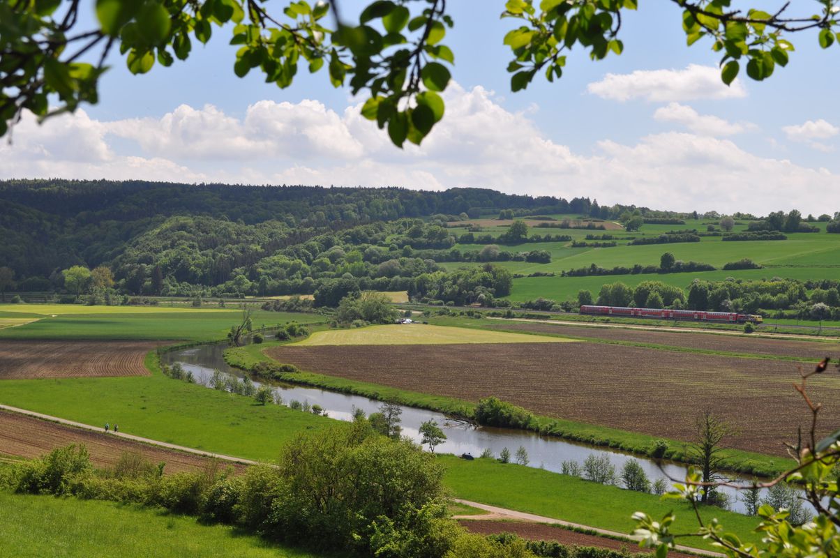 Dom zu Eichstätt bis Pfünz und zurück über Wellheim