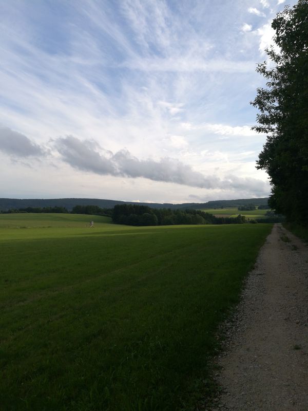 Ausfahrt kurz 1h