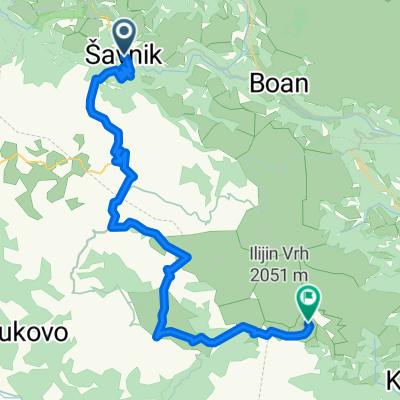 Savnik - Kapetanovo to 