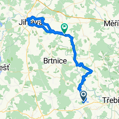 Chata - Jihlava - Luka - 55 km