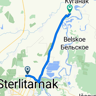 ride from Стерлитамак to (null)