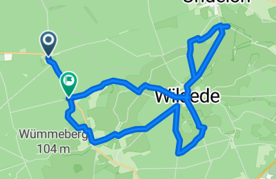 Route in der Bikemap App öffnen