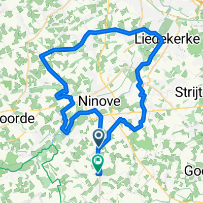 eerste ritje met joke