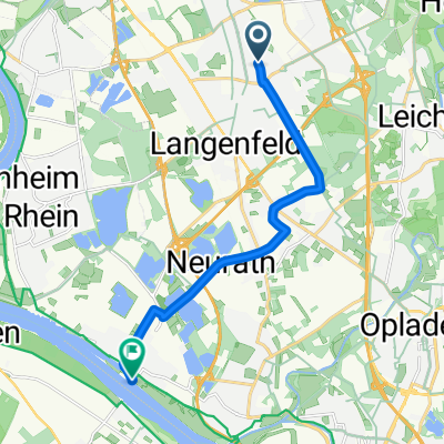 Langenfeld- Leverkusen-Hitdorfer Hafen
