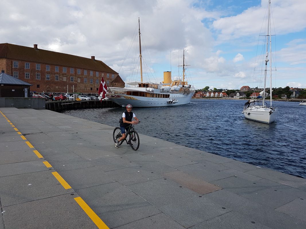 ride through Sønderborg