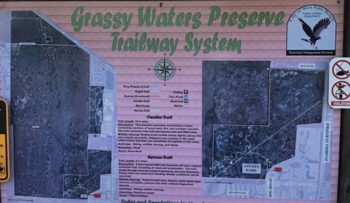 Photo 1 of the Bikemap route "Owahee Trail @ Apoxee Wilderness Preserve"