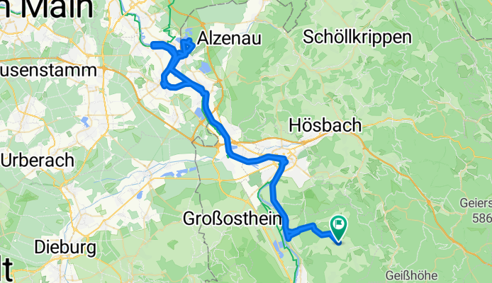 Lange Radrunde durch Leidersbach