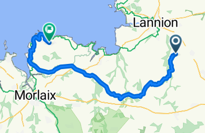 Route in der Bikemap App öffnen