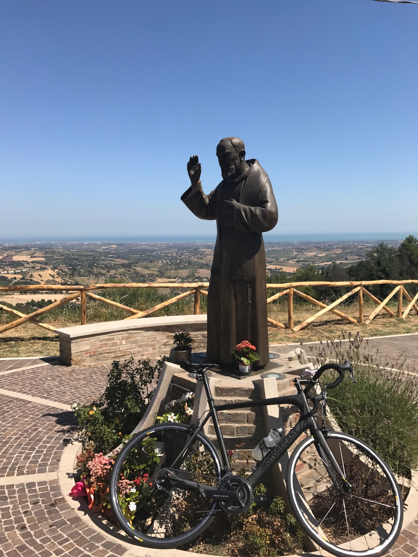 Highlight 1 along the Bikemap route "ride from Rimini to Ospedaletto"