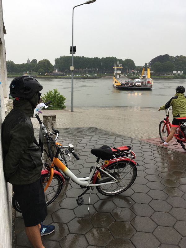 Long ride from Alblasserdam to Schoonhoven