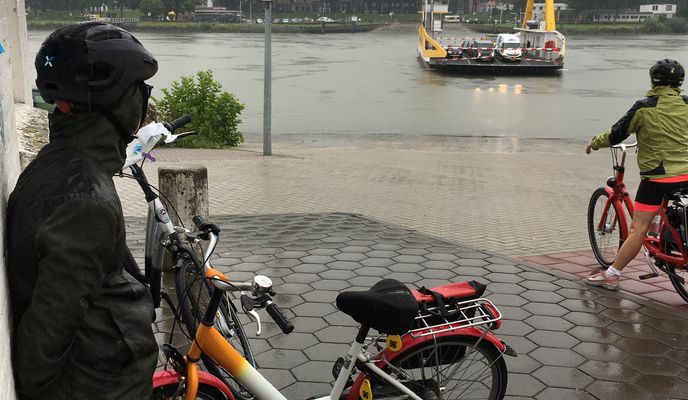 Photo 1 of the Bikemap route "Long ride from Alblasserdam to Schoonhoven"