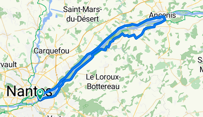 F 502: Loirerunde 2: Nantes - Ancenis