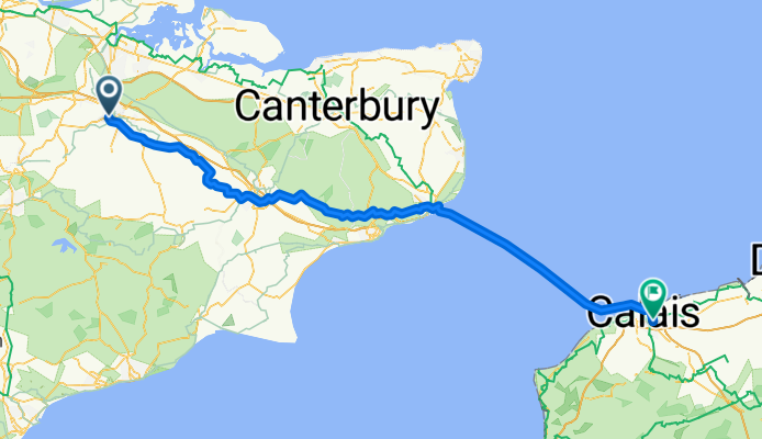 Maidstone to Calais