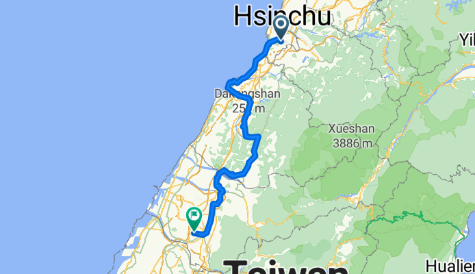 2017單車環島第一天-新竹~臺中