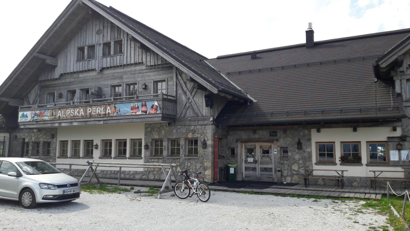 bike from Cerkno to Ski resort Cerkno