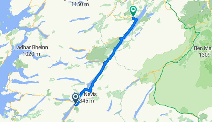 fort william to drum