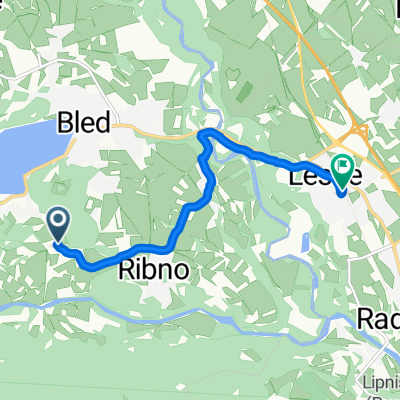 Brief bike tour through Radovljica