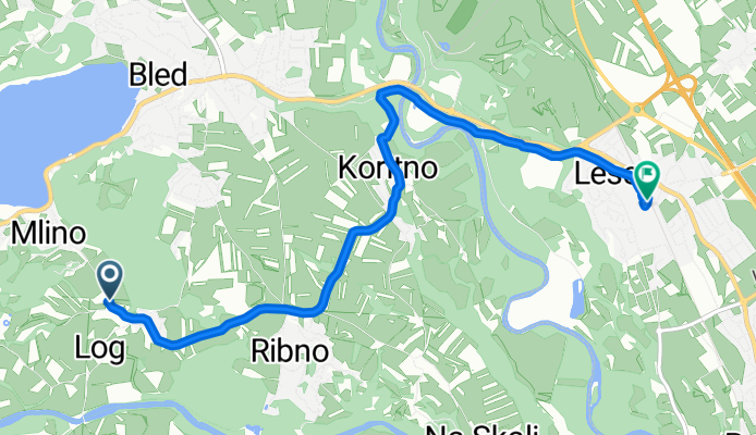 Brief bike tour through Radovljica