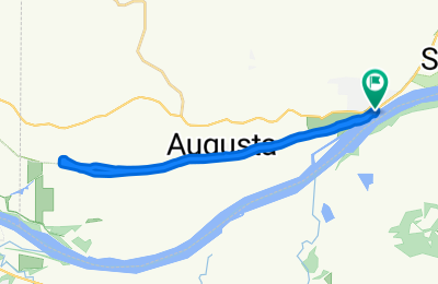 Route in der Bikemap App öffnen